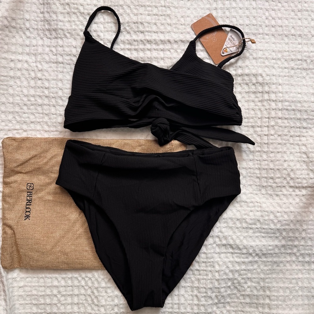 Berlook Black Twist Bikini Set S 52
